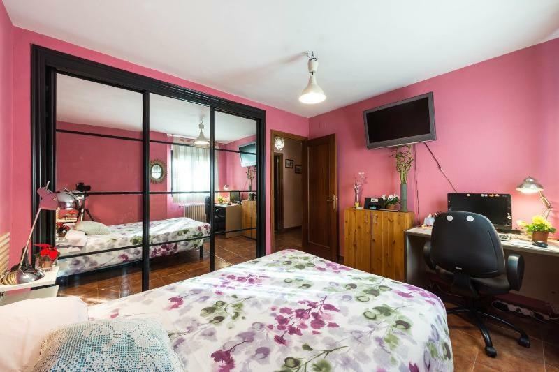 Vivienda Familiar Con Jardin Junto A Ifema Apartment Madrid Bagian luar foto